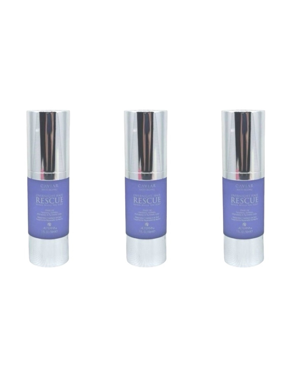 Alterna Caviar Anti-Aging Overnight Hair Rescue Repair While You Sleep - 3 Count